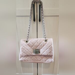 Aldo Light Pink Quilted Shoulder Bag